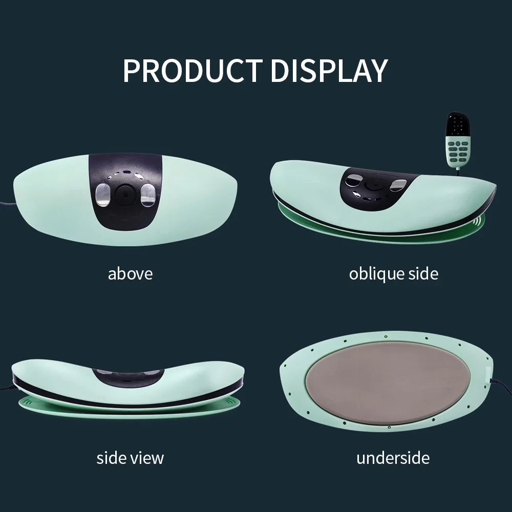 Electric Waist Traction Massager Adjustable Vibration Lumbar