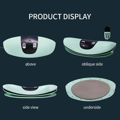 Electric Waist Traction Massager Adjustable Vibration Lumbar