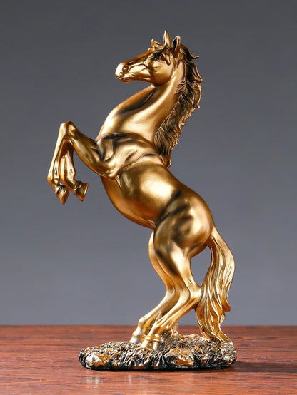 Home Resin Victory Horse Statue Animal Figurines