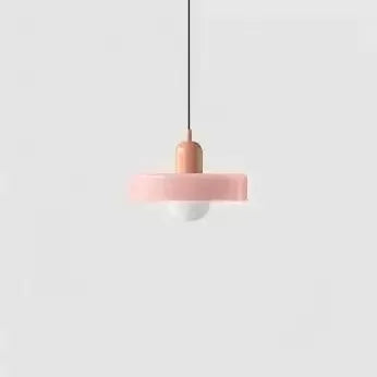 Nordic Retro Glass Pendant Lamps Indoor E27 LED Chandelier