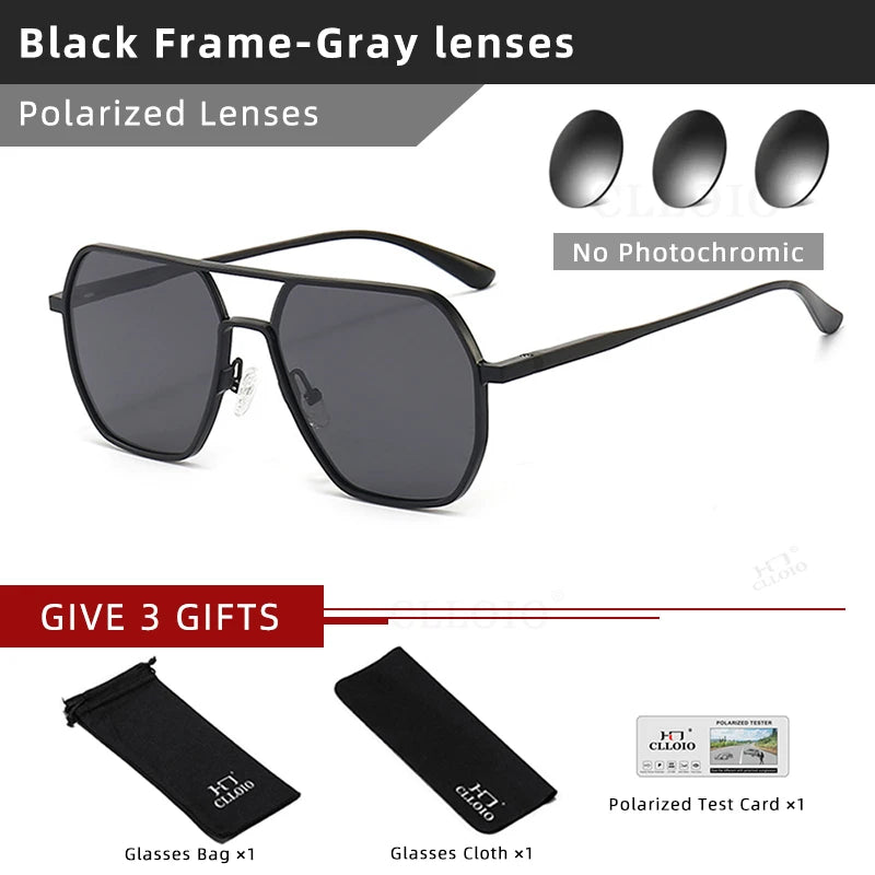 CLLOIO Anti-glare Day Night Vision Glasses Polarized
