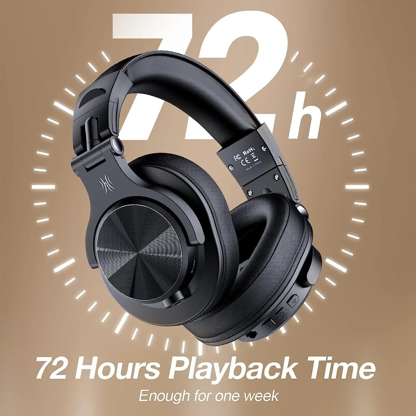 Oneodio Fusion A70 Bluetooth Headphones Hi-Res Audio