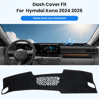 Dash Cover Compatible with Hyundai Kona  Dashboard Cover Mat