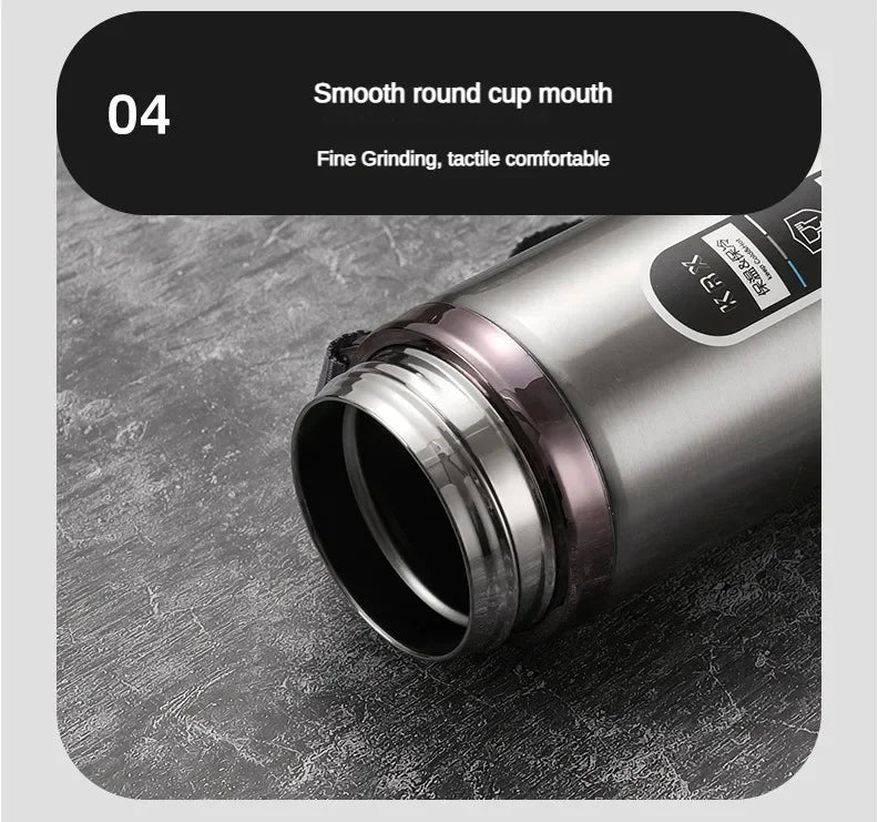 Stainless Steel Thermos Bottle with LED Temperature Bottle