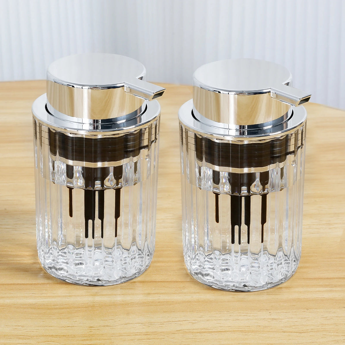 Foam Soap Dispenser 300ml Clear Refillable Foaming