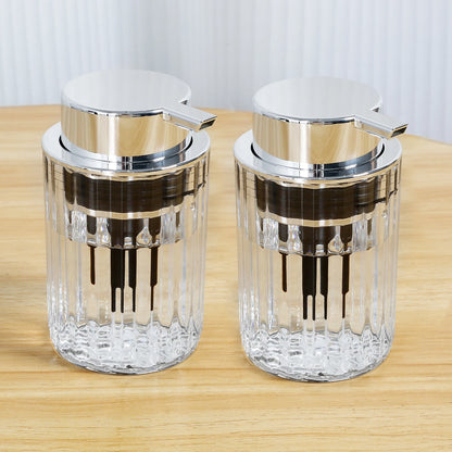 Foam Soap Dispenser 300ml Clear Refillable Foaming