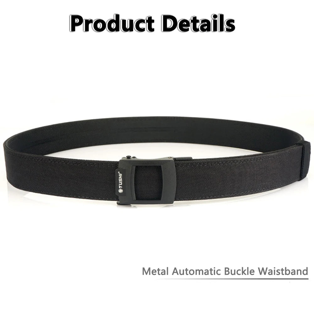 Men's Belt Outdoor Multi Function Alloy Buckle Tactical Belt