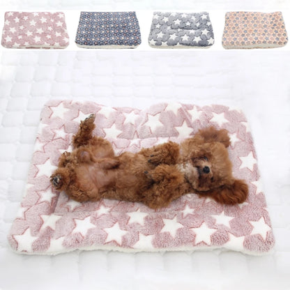 Thicken Flannel Mat Pet Beds Mats Dog Bed Sleeping Mat