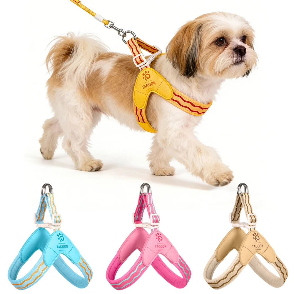Puppy Harness Wear Simple Mesh Breathable Outdoor