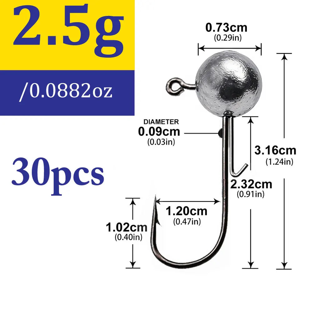 Jig fishing hooks with auxiliary hook,