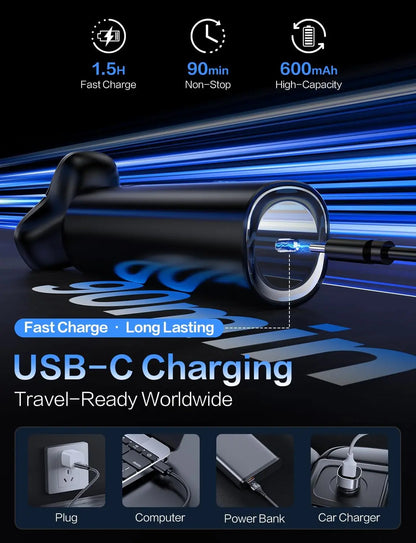 Electric Razor for Men 3 Blade Rotary Shaving Machine