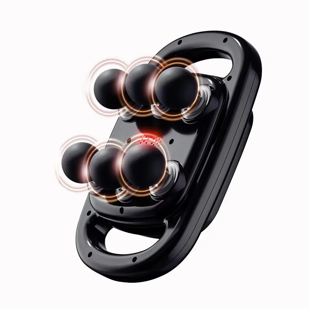 Electric Six Heads Fascia Gun Muscle Relaxation Massager