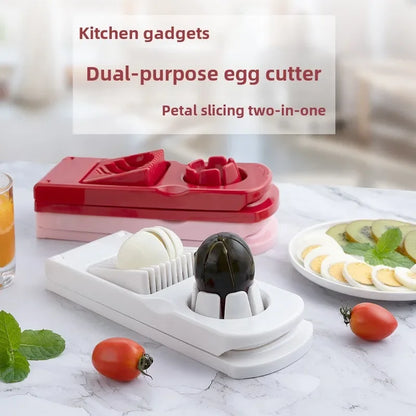 Multi Functional Kitchen Ingredient Fancy Egg Cutting