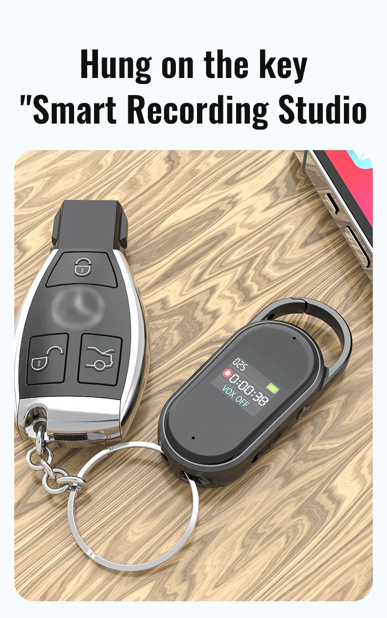 AI Voice Recorder Dictaphone with Real-Time Transcription