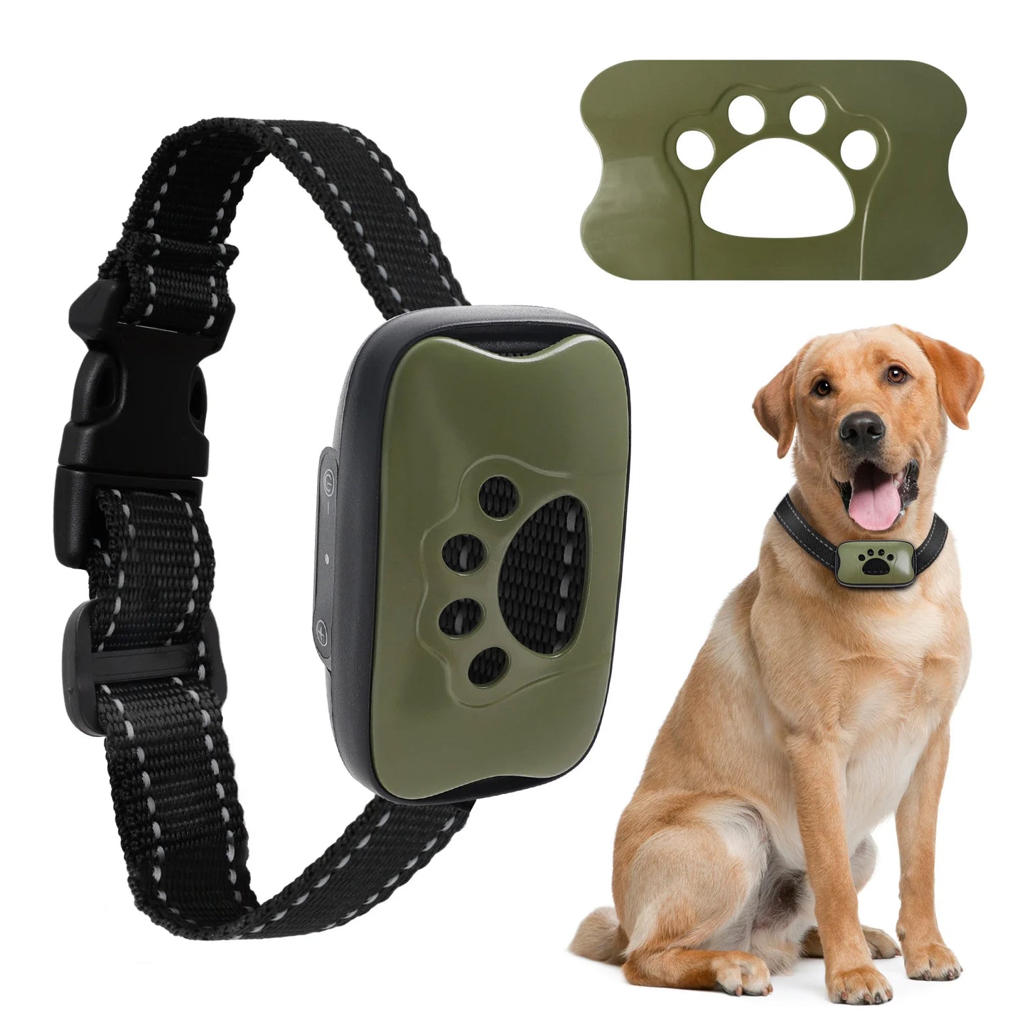 Pet Anti Barking Device USB Rechargeable Training Collar