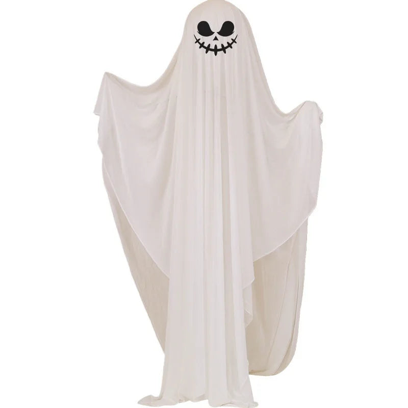 Scary Standing Ghost Glow-in-the-Dark Halloween Decoration