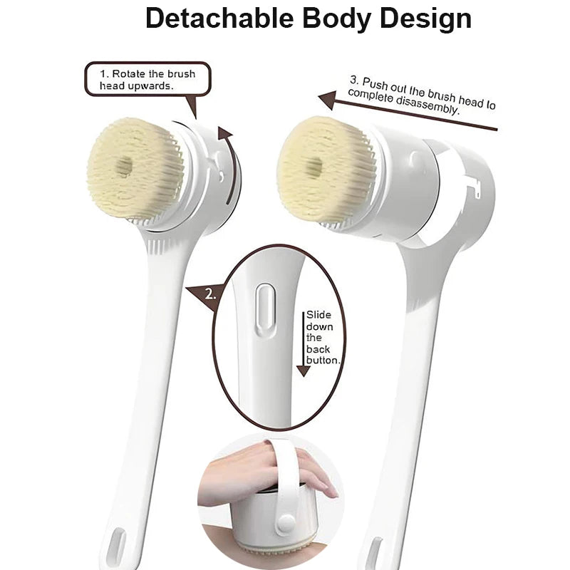 NEW Electric Shower Body Cleaning Brush