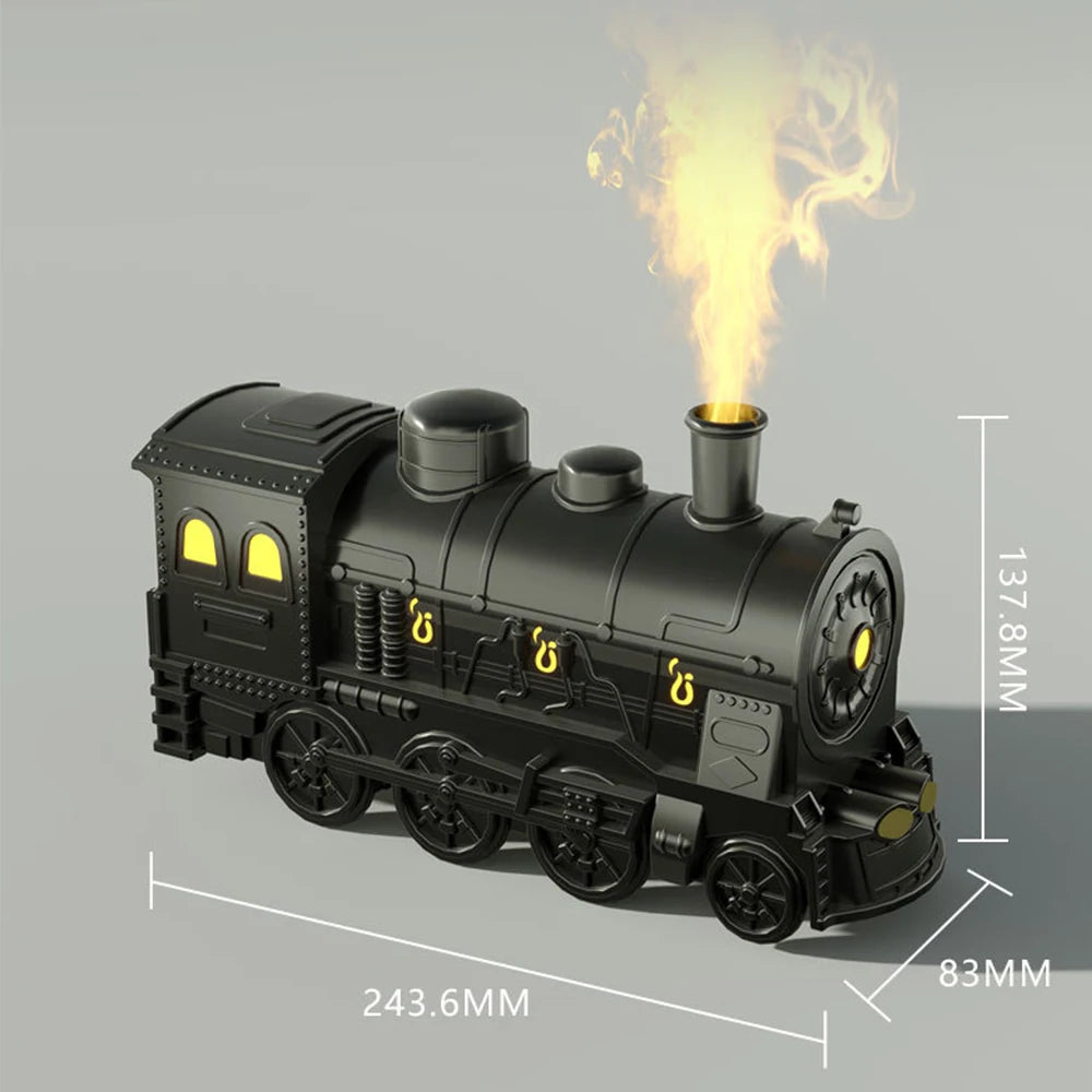 Steam Train Essential Oil Diffuser with Light Train Humidifier