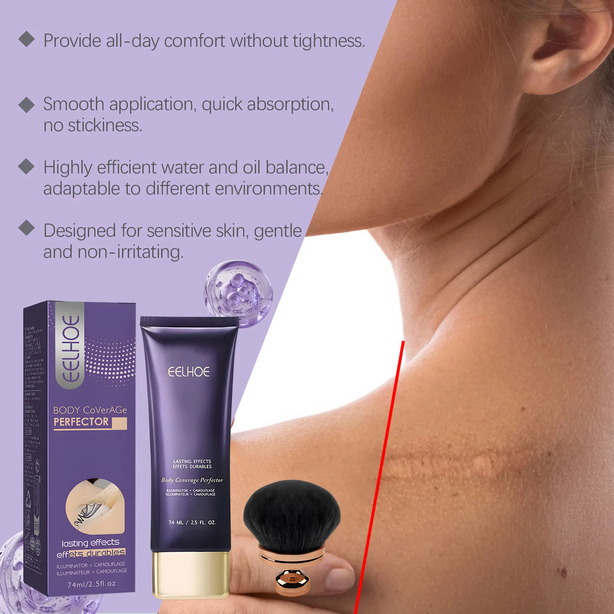 EELHOE Body Concealer Full Coverage Covering
