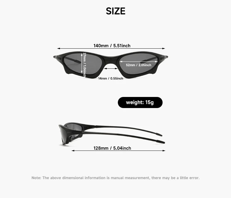 New Sports Polarized Sunglasses Men UV400 Sunglasses
