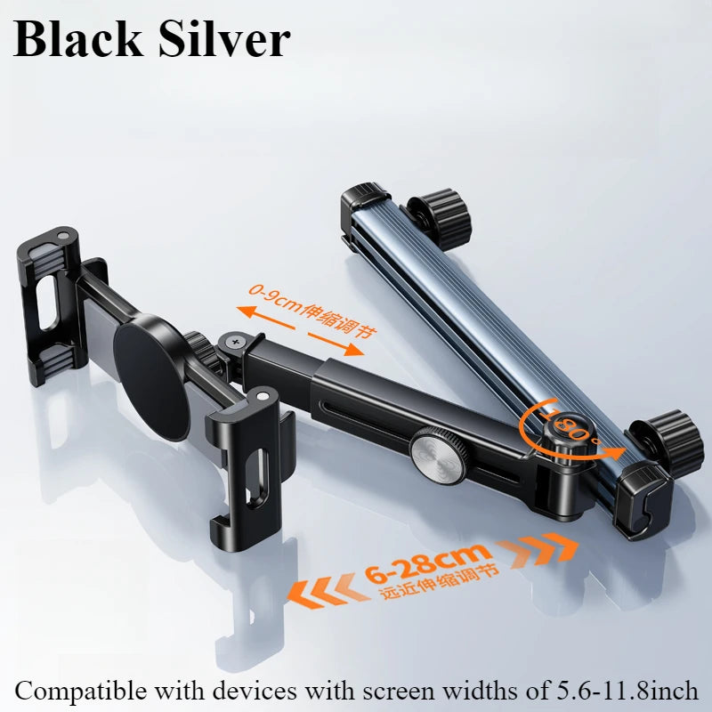 Easy Car Headrest Tablet Holder Mount Back Seat
