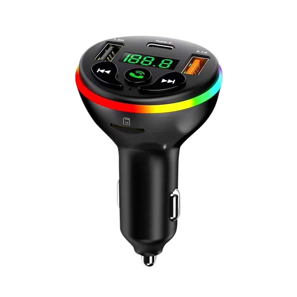 Bluetooth 5.0 FM Transmitter Car MP3 Modulator Player Handsfree