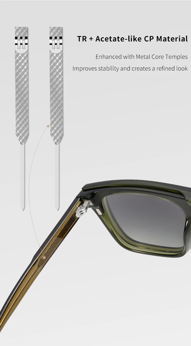 Men Optical Sunglasses TR90 Eyeglasses Frame Eyewear