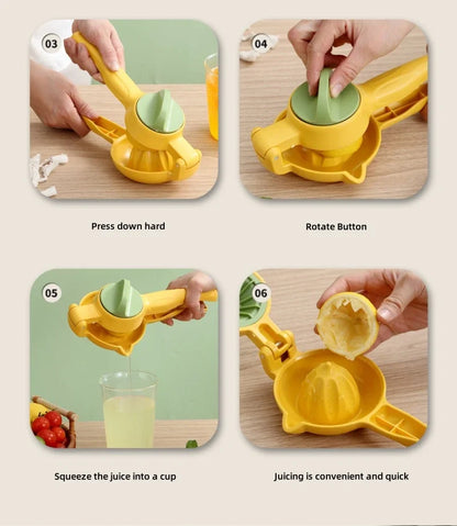 Hand Juicer Lemon Lime Squeezer Get Every Last Drop