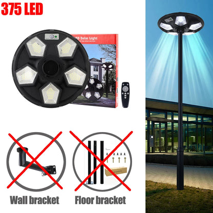 Solar Flood Lights Outdoor Security Lights for Parking Yard