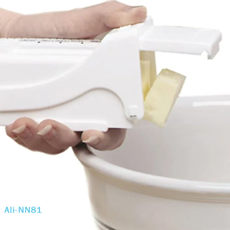 Adjustable Butter Cheese Dispenser With Stainless Steel Blade