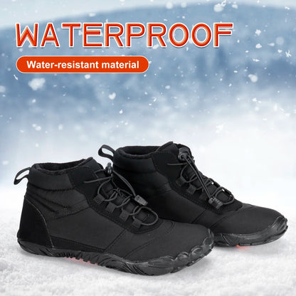 Men Plush Winter Boots Shoes Women Waterproof Snow Cotton Boots