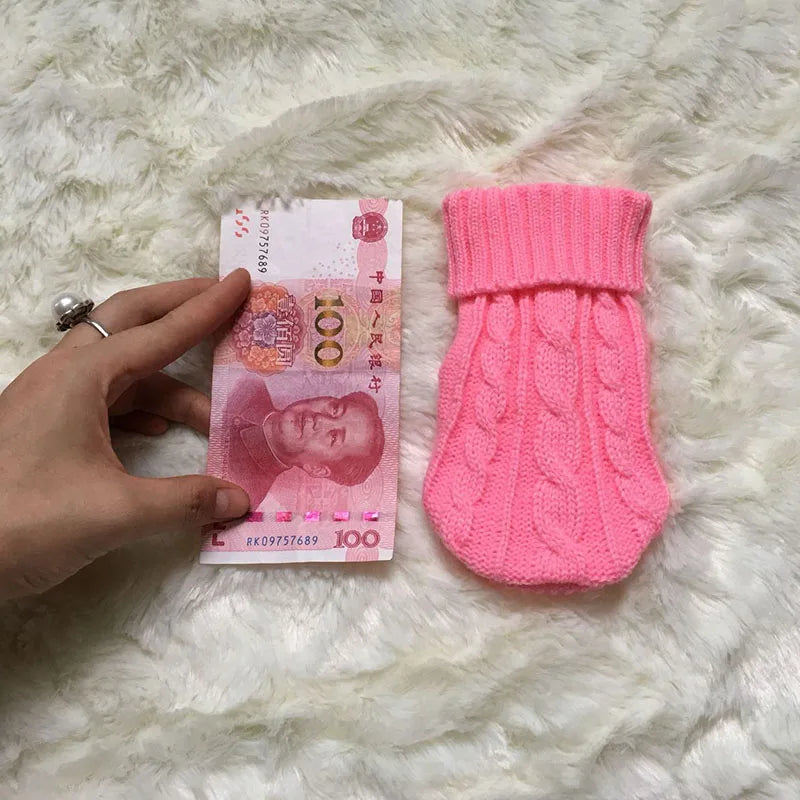 Dog Winter Clothes Knitted Pet Clothes Pet Sweater