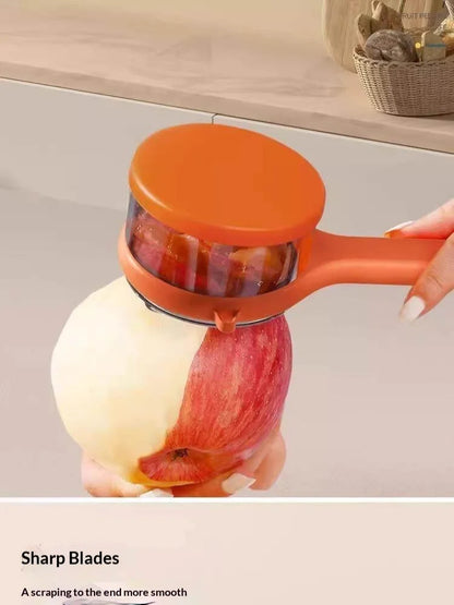 Storage‑Type Fruit Vegetable Peeler With Peel Container