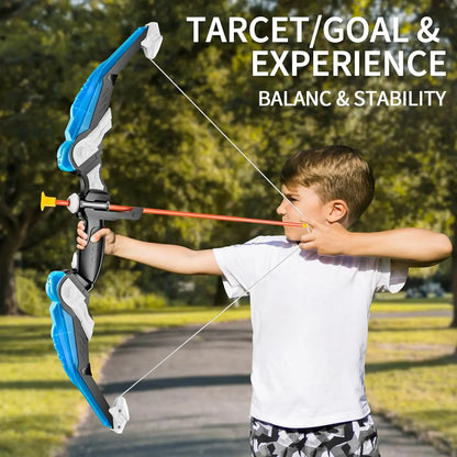 Bow and Arrow Set for Kids, LED Light Archery Playset