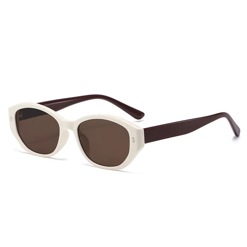 Small Frame Cat Eye Sunglasses for Women Ladies Brand Designer
