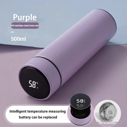 Smart Digital Water Bottle Keeps Cold And Heat Thermal