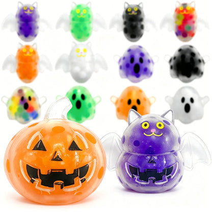 Spooky Halloween Squishy Bead Squeeze Ball Pumpkin Ghost