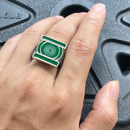 Lanterns Green Lantern Corps Ring Metal Cosplay