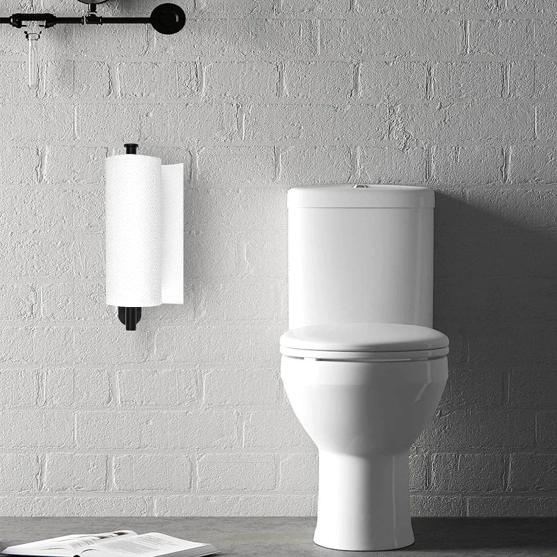 Adhesive Toilet Paper Holder Stainless Steel Wall Mount