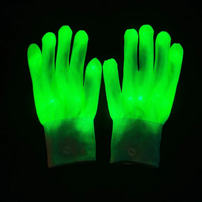 Wireless LED Neon Purge Mask & Fiber Optic Gloves