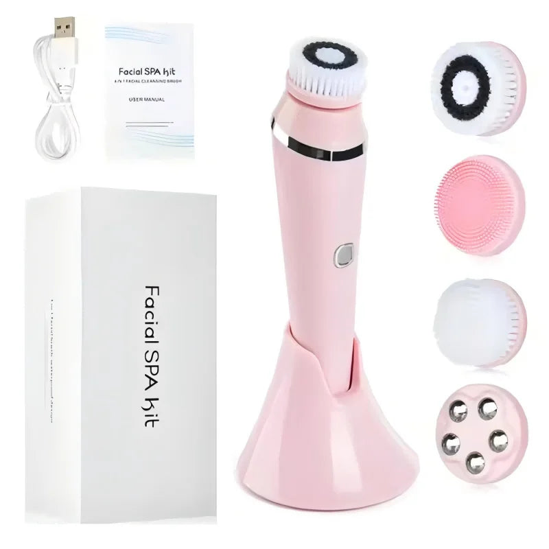 Waterproof IPX7 Electric Facial Cleansing Brush