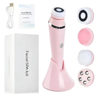 Waterproof IPX7 Electric Facial Cleansing Brush