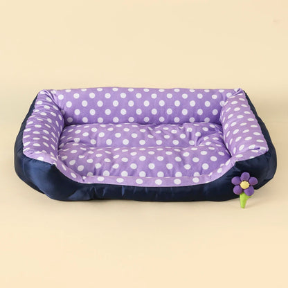 Soft Square Large Dog Sofa Elastic House Cushion