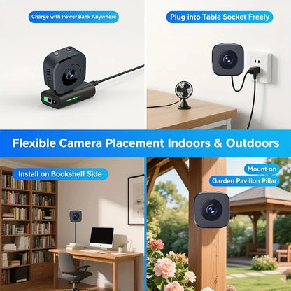 4K Full HD Mini Security Camera Pro WiFi Surveillance