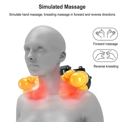 Back Neck Massager Infrared Heating Electric Massage