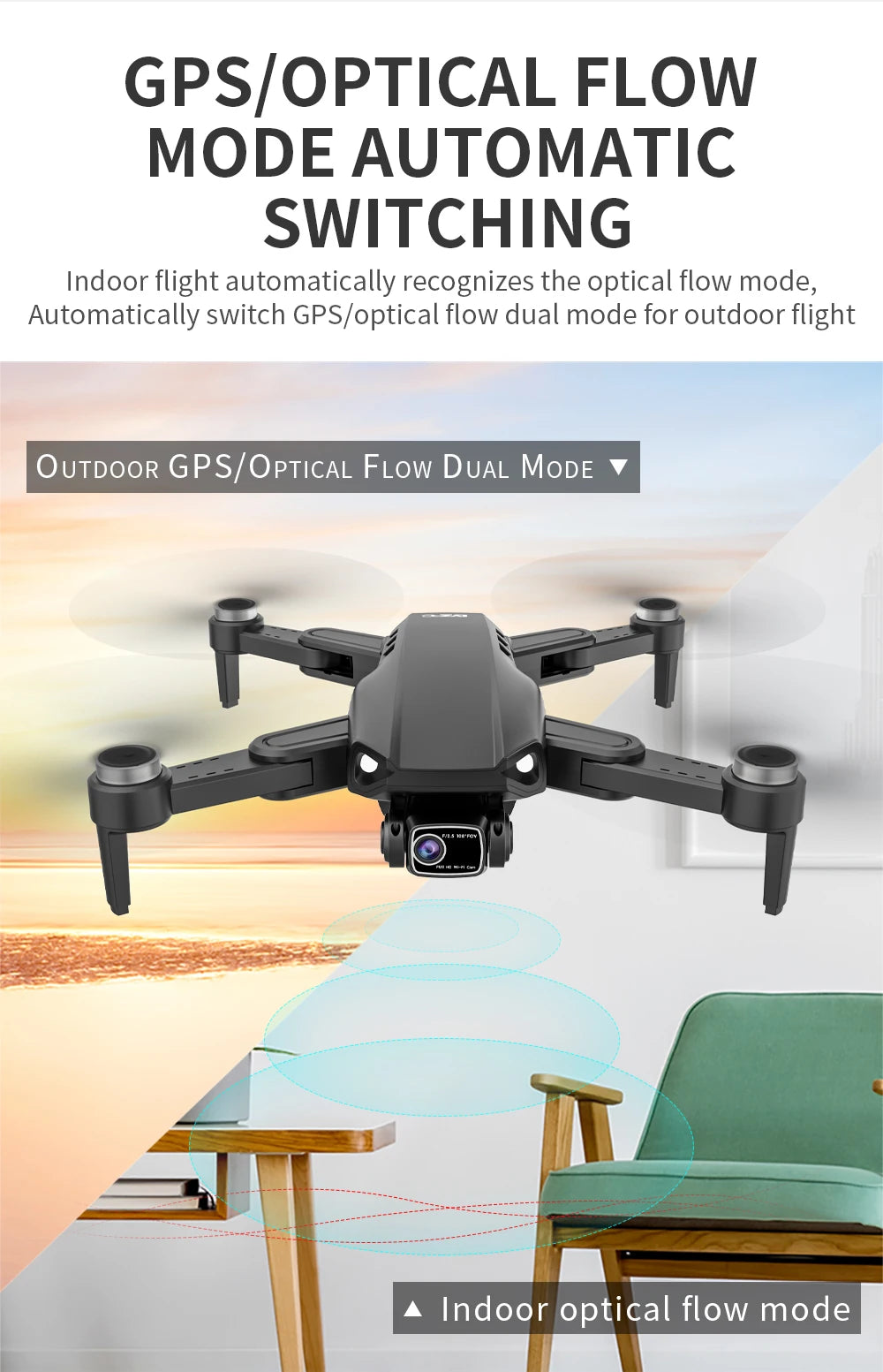 L900 Pro SE MAX GPS Drone 4K Professional Dual HD Camera
