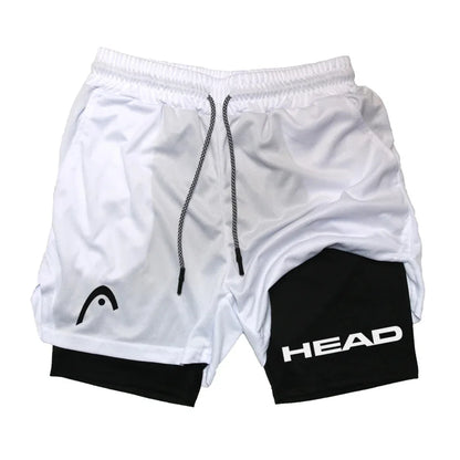 Anime Berserk Head Running Shorts Men Fitness Gym Training