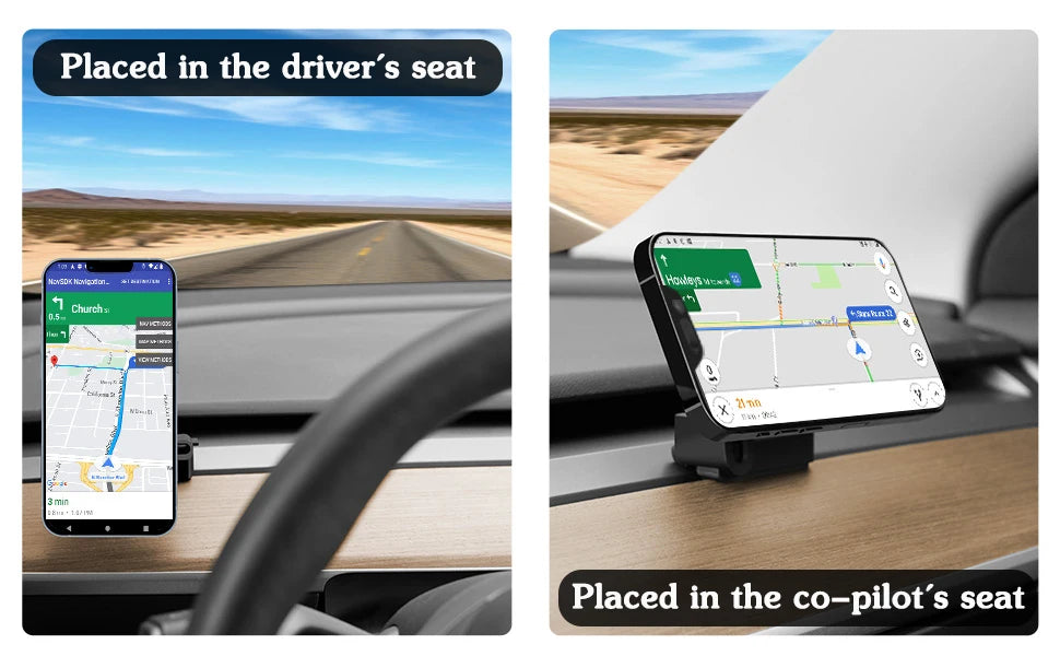 Magnetic Wireless Car Charger Mount Adsorbable Holder