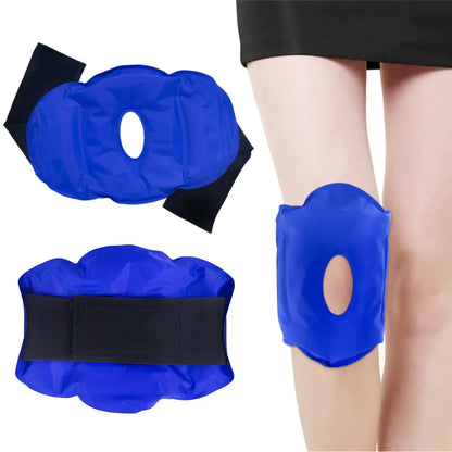 Reusable Knee Ice Pack Wrap Ice Pack for Knee Adjustable