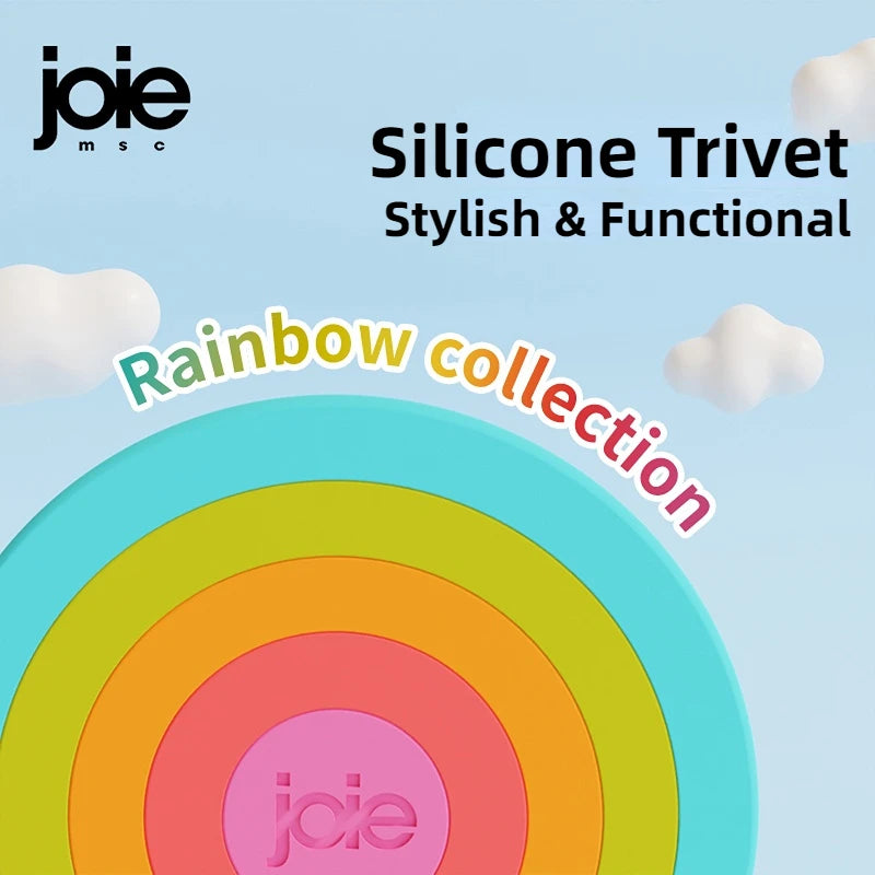 Joie Silicone Trivet For Hot Pots and Pans Heat Insulation